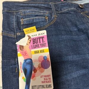 Wax Jean Women's Dark Blue High Rise Jeans